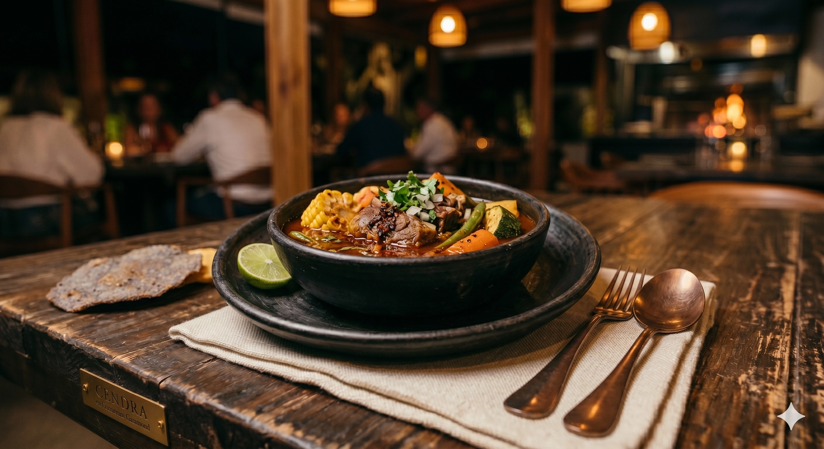 Mole de olla deconstruido